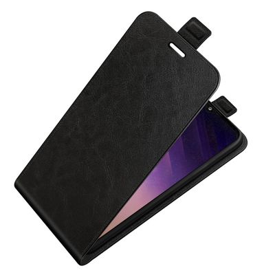 Cazy Flip Hoesje geschikt voor Samsung Galaxy A03 - Zwart