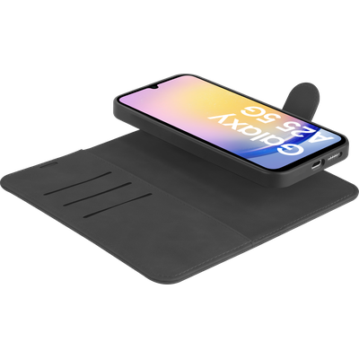 Just in Case Samsung Galaxy A25 Detachable Wallet Case 2-in-1 - Black