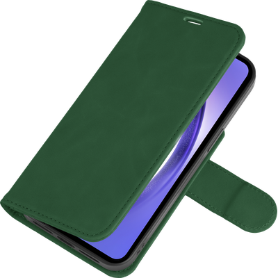 Cazy Uitneembare 2-in-1 Bookcase geschikt voor Samsung Galaxy A54 - Magnetische Backcover - Hoesje met Pasjeshouder - Groen