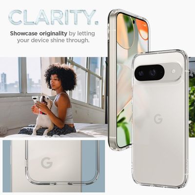 Spigen Hoesje geschikt voor Google Pixel 9 / 9 Pro - Ultra Hybrid - Transparant