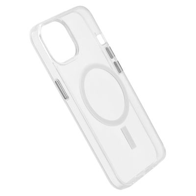 Hama MagCase Safety Cover Hoesje geschikt voor Apple iPhone 14 - Met Magnetische Ring - Transparant