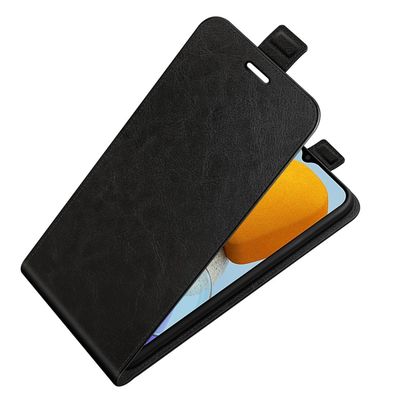 Cazy Flip Hoesje geschikt voor Samsung Galaxy M23 - Zwart
