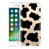 Hoesje geschikt voor iPhone 7 - Koeienvlekken