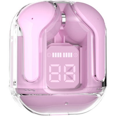 Just in Case Wireless Earbuds with Charging Case - Pink