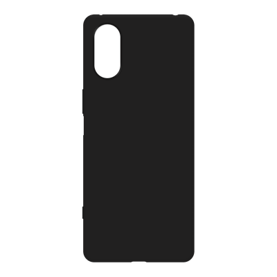 Just in Case Sony Xperia 5 V - Soft TPU Case with Necklace Strap - Black