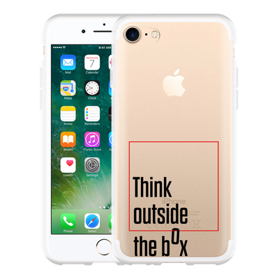 Cazy Hoesje geschikt voor iPhone 7 - Think out the Box
