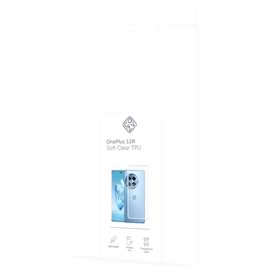 Cazy Soft TPU Hoesje geschikt voor OnePlus 12R - Transparant