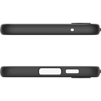 Spigen Liquid Air geschikt voor Samsung Galaxy S23 FE Telefoonhoesje - Zwart