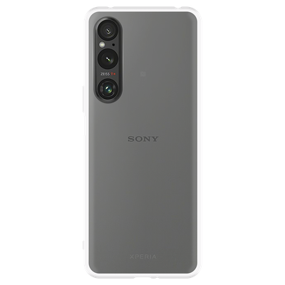 Just in Case Sony Xperia 1 V - Soft TPU Case with Necklace Strap - Clear