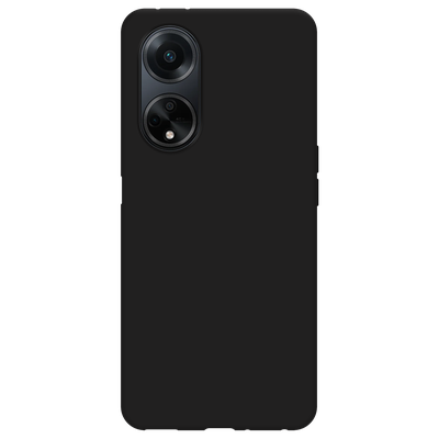 Just in Case Oppo A98 5G - Soft TPU Case with Necklace Strap - Black