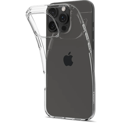 Spigen Hoesje geschikt voor iPhone 16 Pro Max - Liquid Crystal - Transparant