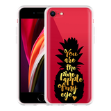Hoesje geschikt voor iPhone SE 2020 - Big Pineapple