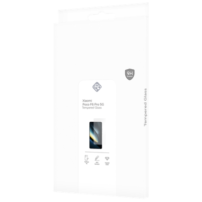 Cazy Screenprotector geschikt voor Xiaomi Poco F6 Pro - Screenprotector van Gehard Glas