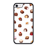 Hardcase hoesje geschikt voor iPhone 8 - Chocolates