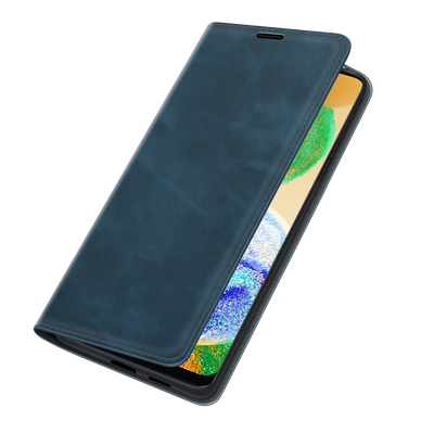 Cazy Wallet Magnetic Hoesje geschikt voor Samsung Galaxy A04s - Blauw