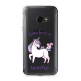 Hoesje geschikt voor Samsung Galaxy Xcover 4s - Born to be a Unicorn