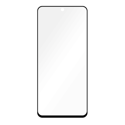 Cazy Full Cover Glass Screen Protector geschikt voor Motorola Moto G42 - Zwart