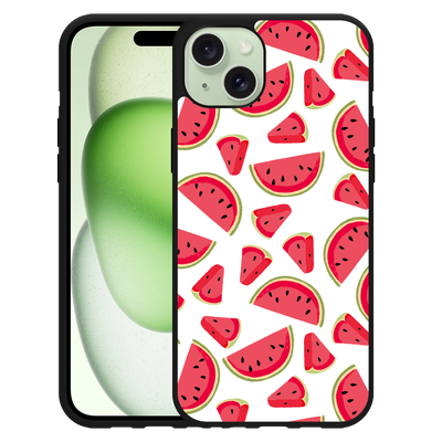 Cazy Hardcase Hoesje geschikt voor iPhone 15 Plus Watermeloen