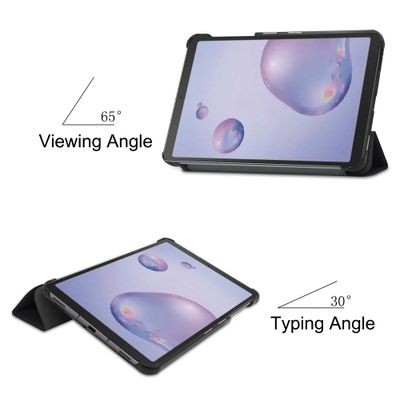 Cazy TriFold Hoes met Auto Slaap/Wake geschikt voor Samsung Galaxy Tab A 8.4 2020 - Do Not Touch
