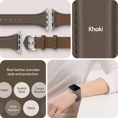 Spigen geschikt voor Apple Watch (40/41mm) Cyrill Kajuk Armband - Khaki