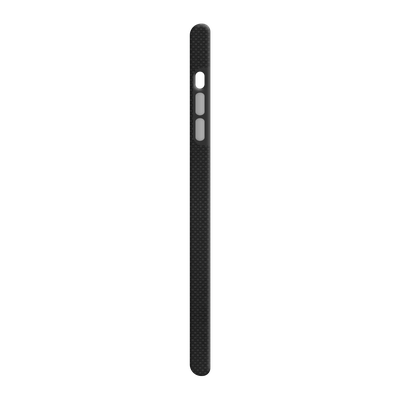 Cazy Rugged Texture TPU Hoesje - Telefoonhoesje geschikt voor iPhone 7/8/SE 2020/2022 - Zwart