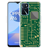 Hoesje geschikt voor Oppo A16/A16s - Microcircuit