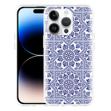 Hoesje geschikt voor iPhone 14 Pro - Delfts Blauw II