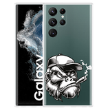 Hoesje geschikt voor Samsung Galaxy S22 Ultra - Gorilla Head