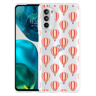 Cazy Hoesje geschikt voor Motorola Moto G52 - Luchtballonnen