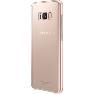 Samsung Hoesje geschikt voor Galaxy S8 Plus - Clear Cover - Roze