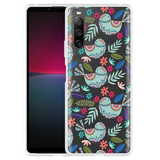 Cazy Hoesje geschikt voor Sony Xperia 10 IV - Blue Bird