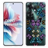 Hoesje geschikt voor Oppo Reno11 F Vlinder Symmetrie