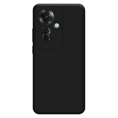 Just in Case Oppo Reno11 F - Soft TPU Case with Necklace Strap - Black