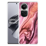 Hoesje geschikt voor Oppo Reno10 Pro 5G Dromerig Marmer