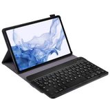 Cazy Hoes met Toetsenbord QWERTZ - geschikt voor Samsung Galaxy Tab S8 - Zwart