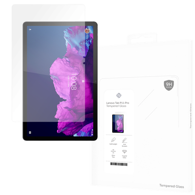 Cazy Tempered Glass Screen Protector geschikt voor Lenovo Tab P11 Pro - Transparant