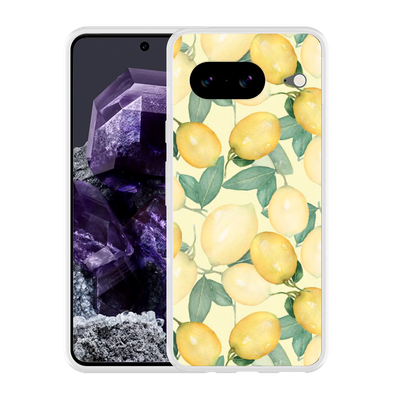 Cazy Hoesje geschikt voor Google Pixel 8 Lemons