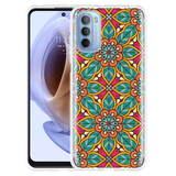 Hoesje geschikt voor Motorola Moto G41 - Flora Mandala