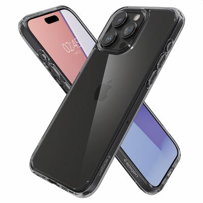 Hoesje geschikt voor iPhone 15 Pro Max Spigen Ultra Hybrid Case - Space Crystal