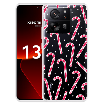 Cazy Hoesje geschikt voor Xiaomi 13T/13T Pro Snoepstokken