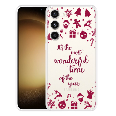 Cazy Hoesje geschikt voor Samsung Galaxy S23+ Most Wonderful Time