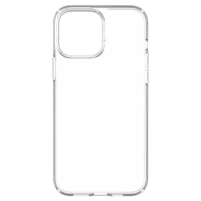 Hoesje geschikt voor iPhone 13 Pro Spigen Liquid Crystal Case - Transparant