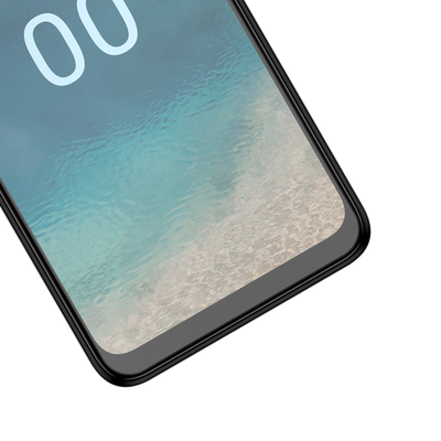 Cazy Tempered Glass Screen Protector geschikt voor Nokia G22 - Transparant
