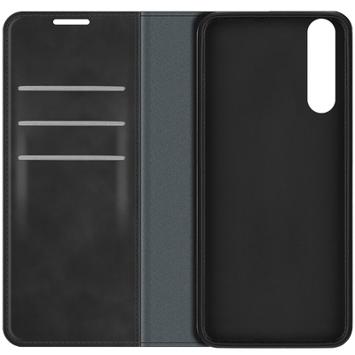 Cazy Wallet Magnetic Hoesje geschikt voor Sony Xperia 10 V - Zwart