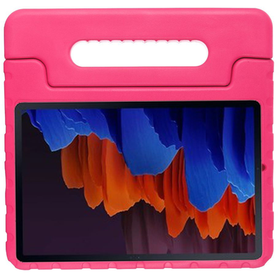 Cazy Kinderhoes geschikt voor Samsung Galaxy Tab S7 Plus - Classic Kids Case Cover - Roze