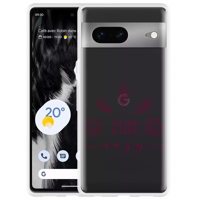 Cazy Hoesje geschikt voor Google Pixel 7 - Stay Cozy