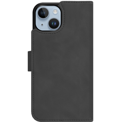 Cazy Uitneembaar Wallet Hoesje voor iPhone 13 - Magfit 2-in-1 Hoesje met Pasvakjes - Zwart