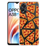 Hoesje geschikt voor Oppo A38 Pizza Party