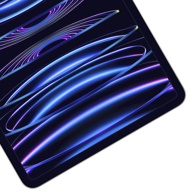 Cazy Tempered Glass Screen Protector geschikt voor iPad Pro 11 2022 4th (Gen)/Pro 11 2021 (3rd Gen)/Pro 11 2020 (2nd Gen) - Blue Filter