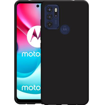 Cazy Soft TPU Hoesje geschikt voor Motorola Moto G60s - Zwart